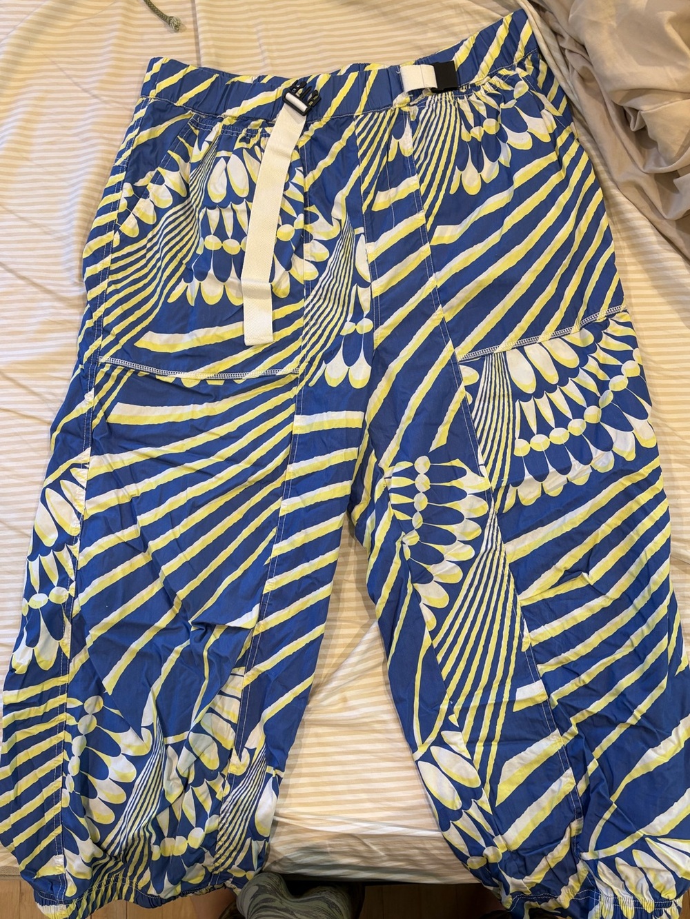 FP movement wide leg patterned hiking pants